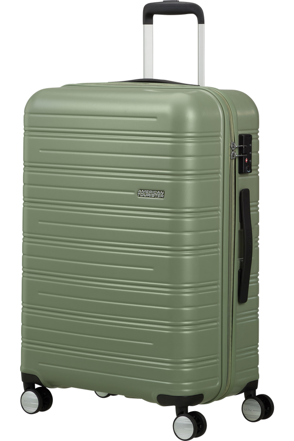 American Tourister High Turn SPINNER 67/24 TSA 67cm  Matt Sage Khaki