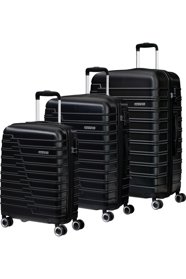 American Tourister Activair 3 PC Set A  Universe Black