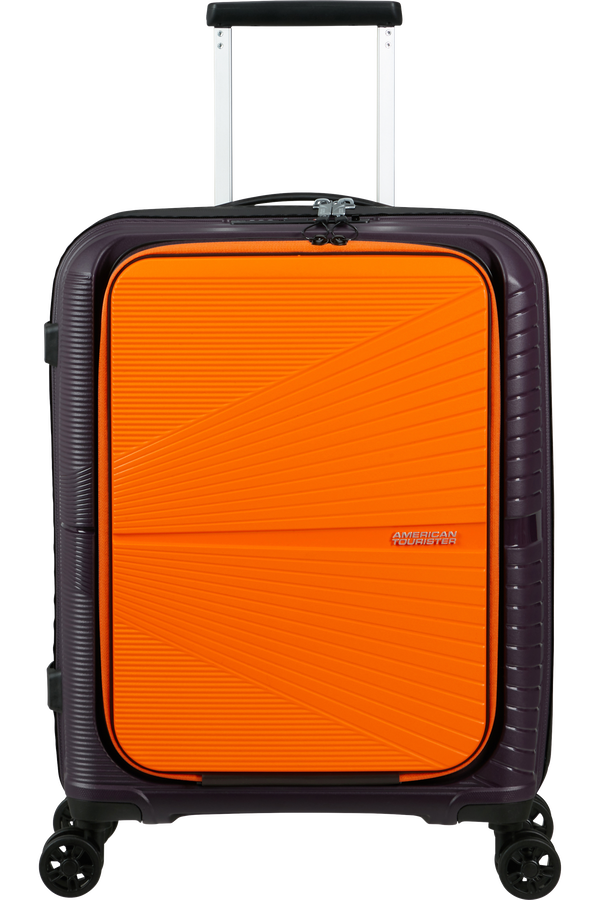 American Tourister Airconic Spinner 55/20 Frontl. 15.6'  Dark Plum/Orange