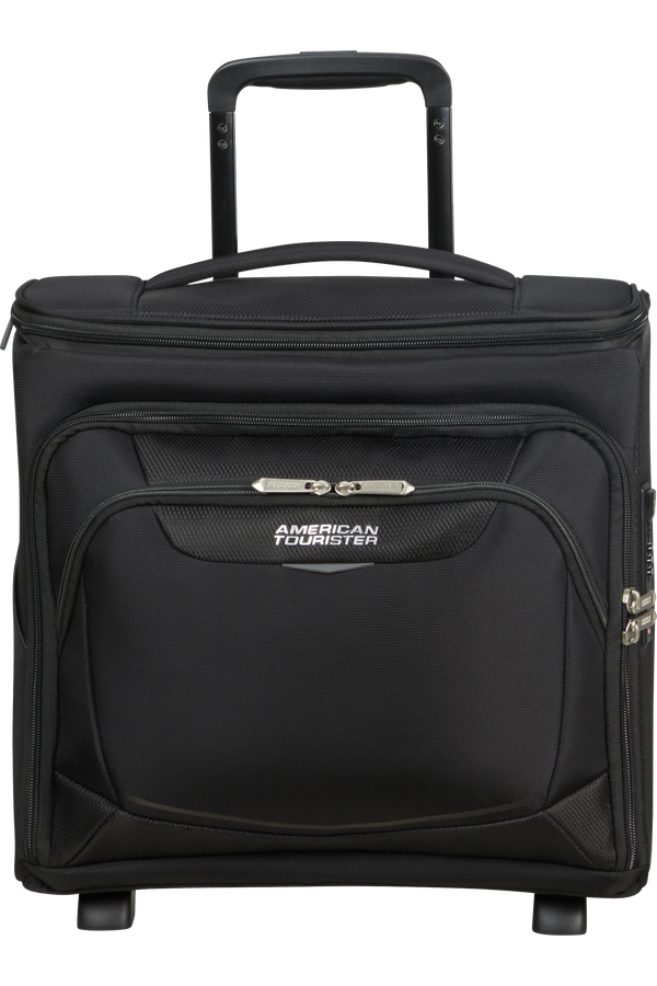 American Tourister SummerRide Upright Underseater Expandable Tsa Black